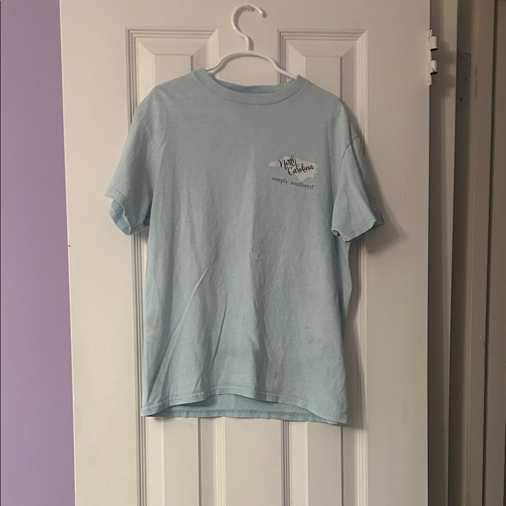 Simply Southern Kids Sky Blue Tee